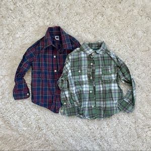 Flannel Bundle • size 3T